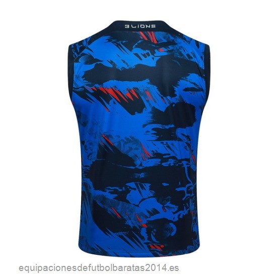 Nuevo Entrenamiento Sin Mangas Inglaterra 2024 Azul Baratas